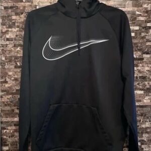 Black Nike Hoodie with Logo